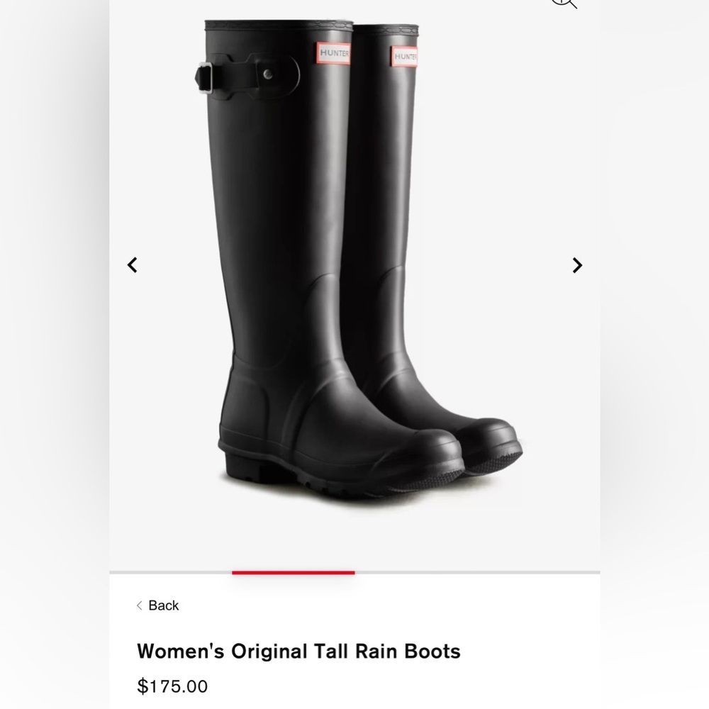Hunter rain Boots
